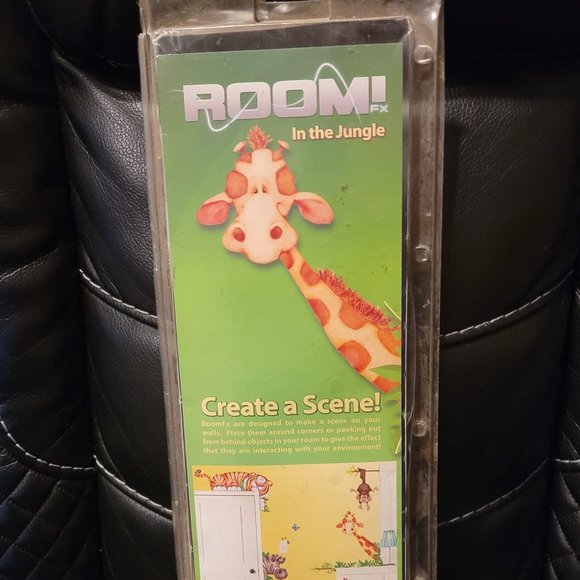 Borders Unlimited In the Jungle Animals 21 Reusable Wall Stickers Decals Mural - Picture 2 of 9